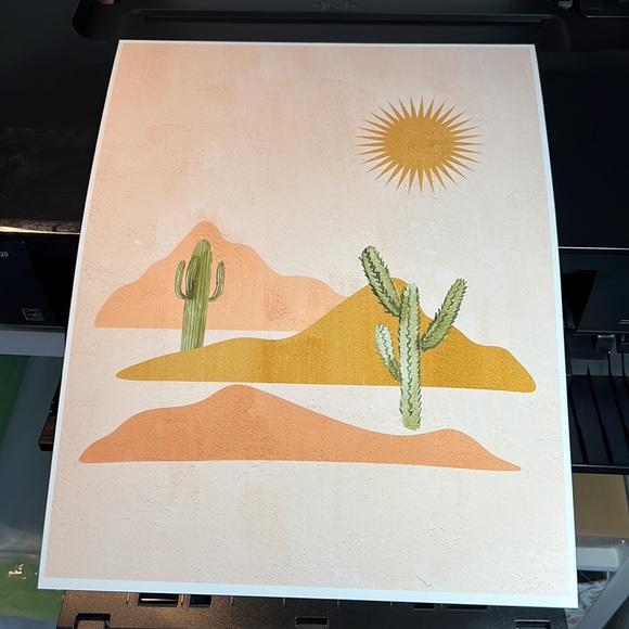 Wall Art Boho Nature Plants Print Illustration Unframed - Picture 8 of 15